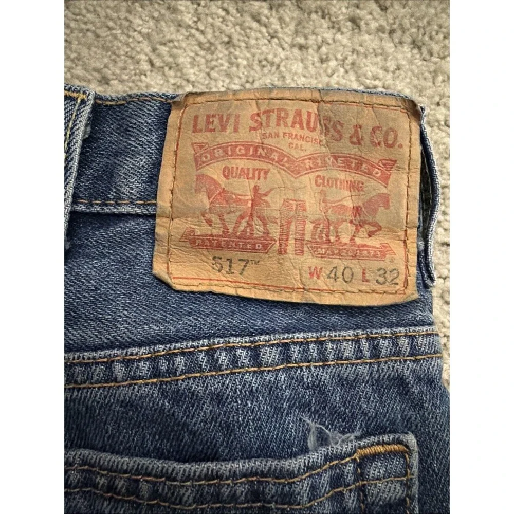 Classic Boot Cut Levi's‎ 517 Red Tab 517  Men Jeans 40x32